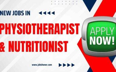 Physiotherapist and Nutritionist Jobs